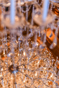 Lustre Cristal pour événement luxe